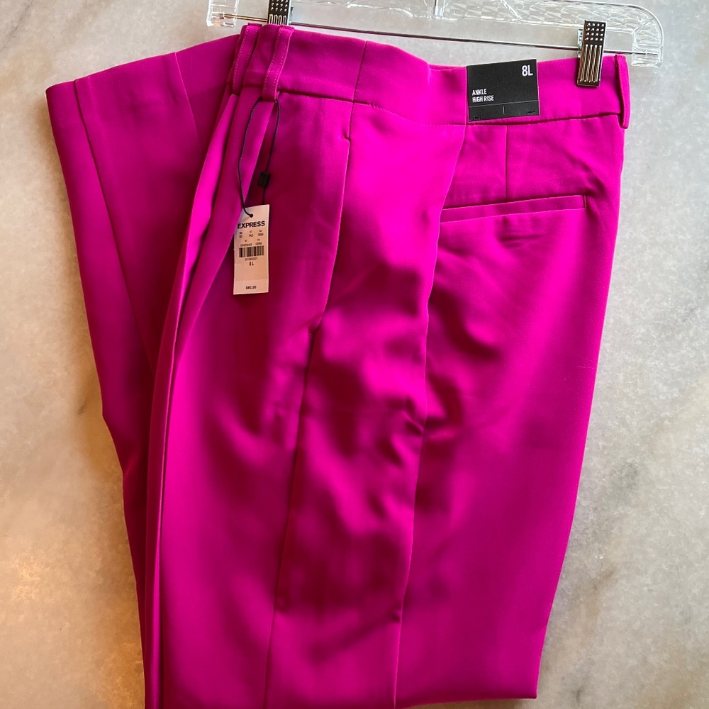 Express Stylist High Waisted Ankle Pant